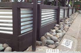 Diy Wood Metal Retaining Wall