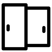Sliding Door Icons Free Svg Png