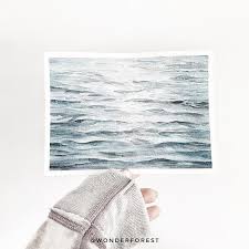 How To Paint Water With Watercolour