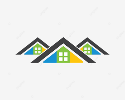 House Bulding Paint Logo Icon Vector