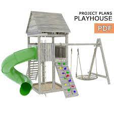 Kids Playset Diy Treehouse