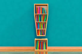 Bookshelf Ilrations Stock