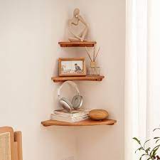 Round Corner Shelf Floating Shelf