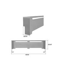 Unfinished Mdf Baseboard Heater Cover