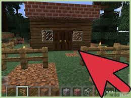 Build A Wooden House In Minecraft