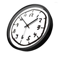 Alessi Wall Clock Large Clock Silent