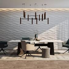 Wavy 3d Pvc Wall Panel Sohnne