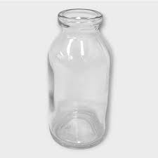 Glass Milk Bottle 9 8cm 100ml
