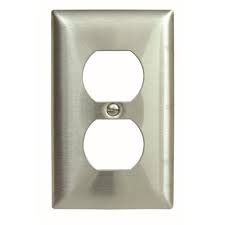 Hubbell Wiring 1 Gang Duplex Wall Plate