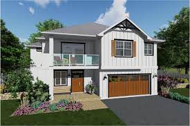 Modern Farmhouse House Plan 4 Bedrms