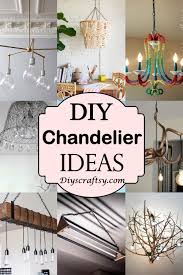 24 diy chandelier ideas to brighten up