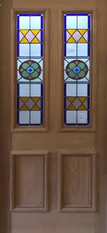 32 X 80 Stained Glass Front Door