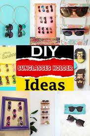 22 Diy Sunglasses Holder Ideas For