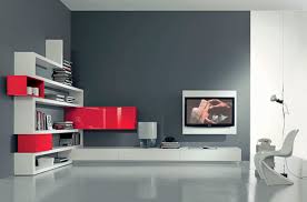 Contemporary Tv Wall Unit Side 10