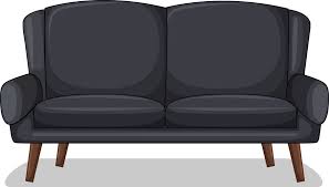 Black Sofa Vector Images Over 29 000