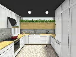 U Shaped Kitchen Layout