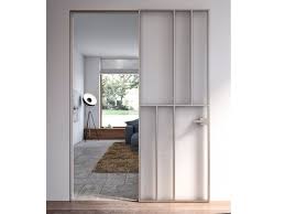 Celine Hinged Flush Fitting Glass Door