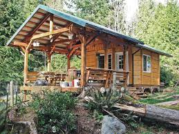 post and beam cabin