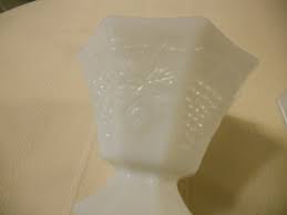 Anchor Hocking White Milk Glass Octagon