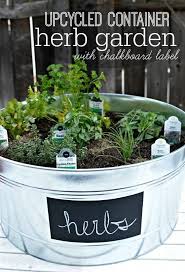 Container Herb Garden Combinations