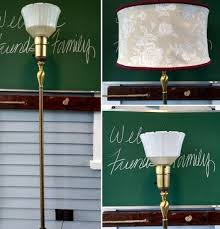Floor Lamp Rembrandt Vintage Glass And