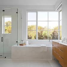 Drop In Tub With Seamless Glass Doors