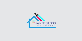 Painting Logo Design Renovation Icon