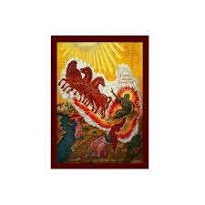 Buy Elijah Icon With Chariot Of