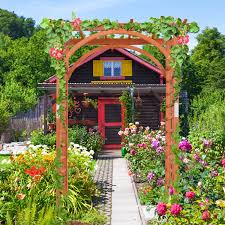 Garden Archway Arch Lattice Trellis