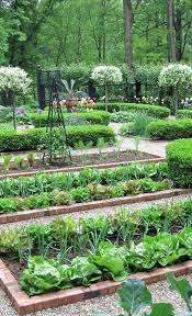 Formal Vegetable Garden Layout Home