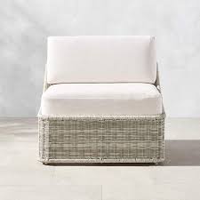 Nino Ivory Rattan Outdoor Lounge Chair