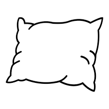 Pillow Icon Logo Vector Design Template