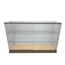 China Glass Display Case Retail With 2