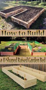 U Shaped Raised Garden Bed