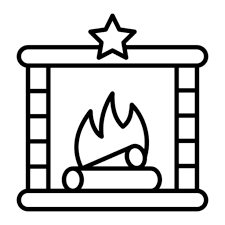 Free Fireplace Svg Png Icon Symbol
