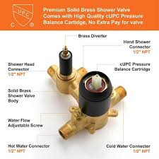 Hand Shower Wall Mount Shower System