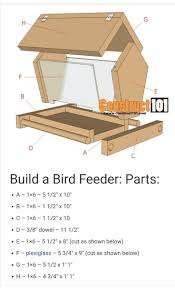 Bird Feeder Plans