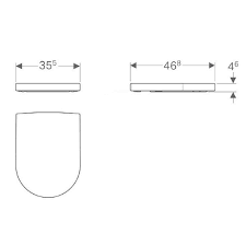 Geberit Icon Duroplast Soft Close Seat