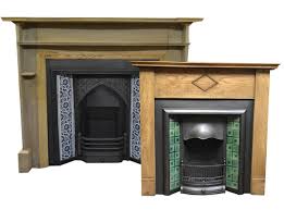 Antique Cast Iron Victorian Fireplaces