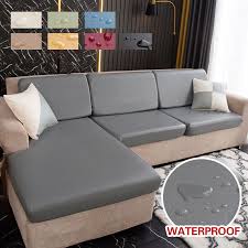 Pu Leather Separate Cushion Covers Sofa
