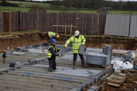 laying a beam and block floor