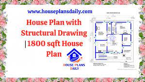 House Plan With Structural Drawing