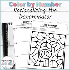 Denominator Coloring Activity