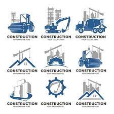 Building Construction Logo Vector Art