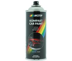 Motip 46860 Spray Paint Black 400ml