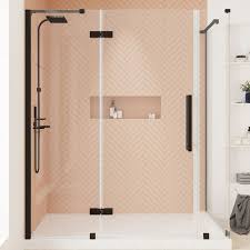 Corner Frameless Hinge Shower Door