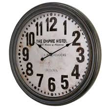 Bulova Hotelier 30 Inch Wall Clock At 1