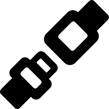 Seat Belt Free Security Icons