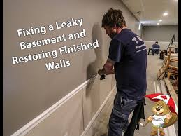 Fixing A Leaky Basement And Restoring