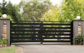 Simple Metal Driveway Gate Farms Gates